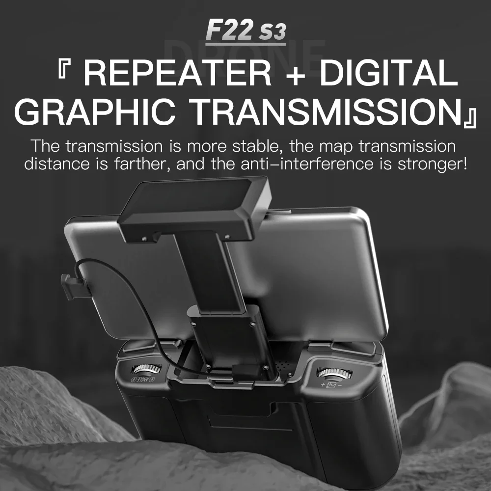 SJRC F22 S3 pro Foldable RC Qu - Drone Surveying review and price