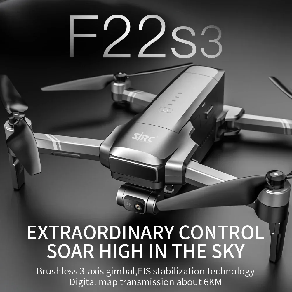 SJRC F22 S3 pro Foldable RC Qu - Drone Surveying review and price