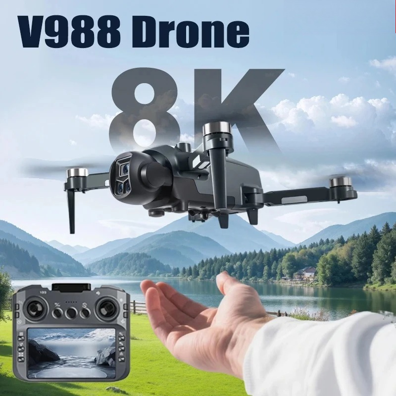 Original V988 Drone 8K HD Dual - Drone Thermal Imaging review and price