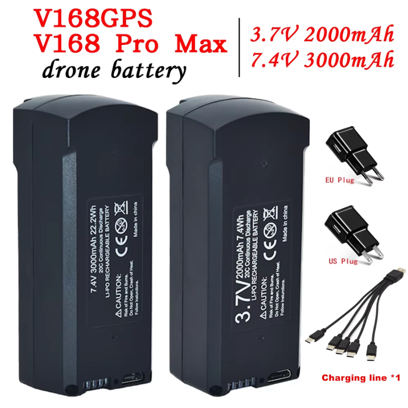GPS V198 7.4V 3000mAh Battery  - Drone Mapping review and price